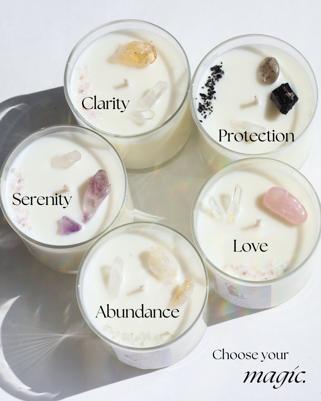 The Magic of Crystal Candles - Soul Tribe Co.