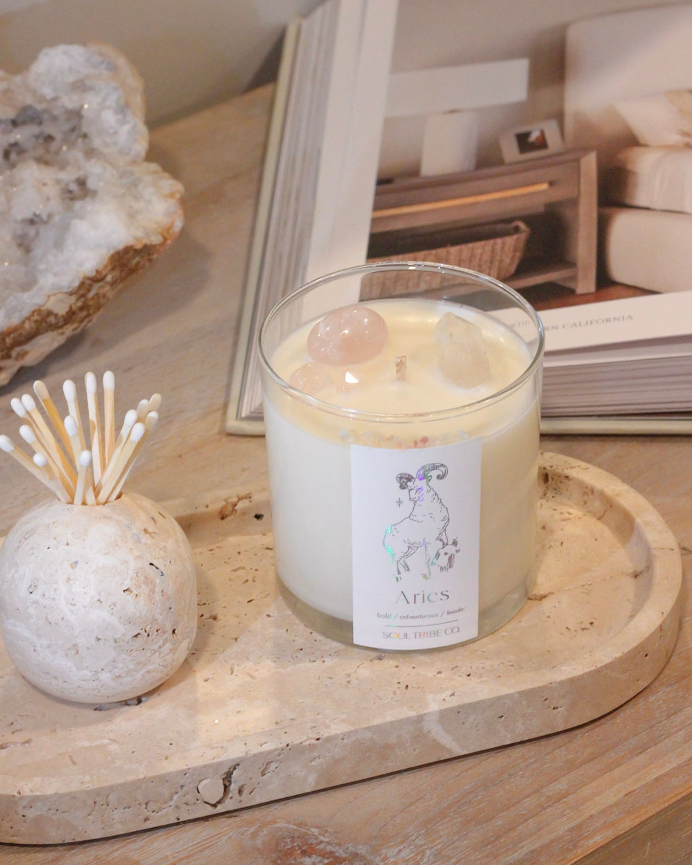 Aries Candle - Soul Tribe Co.